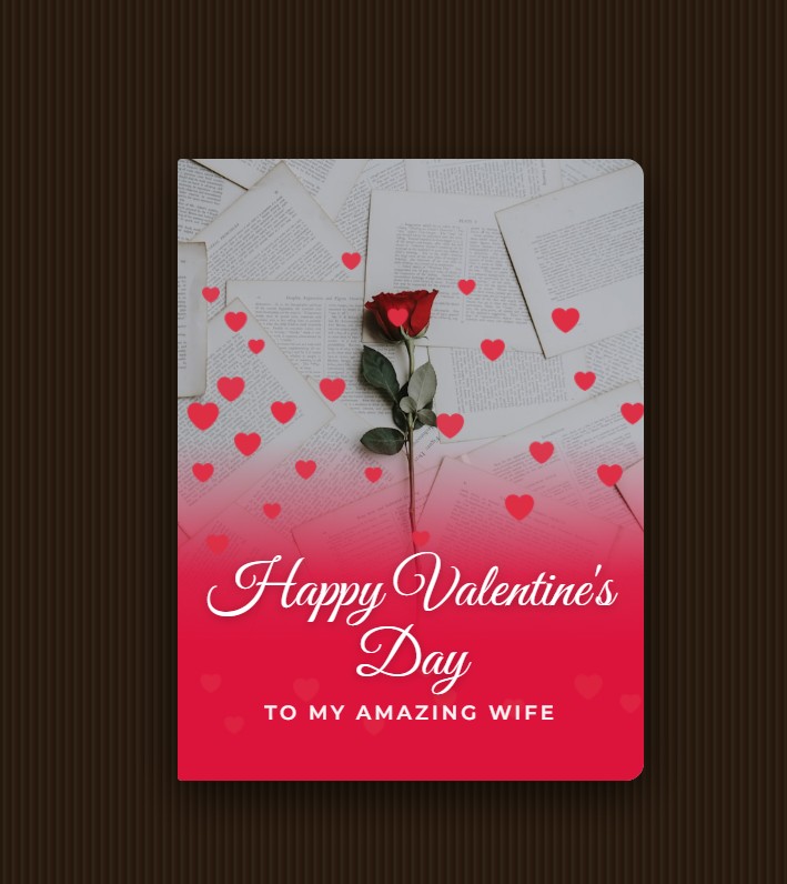 Bear Hugs Valentine Card